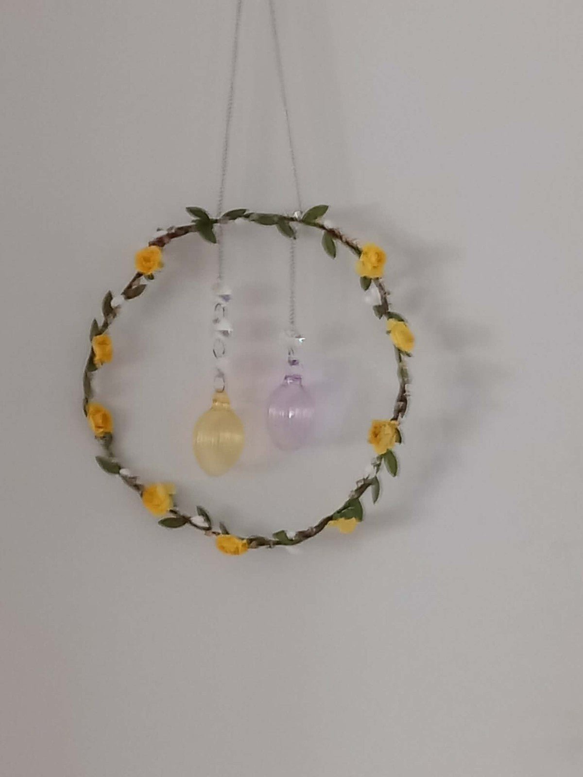 Easter Sun Catcher Easter Egg Suncatcher glass Beads Brand New - Tadley crafts