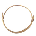 gold waxed cord friendship bracelet 1