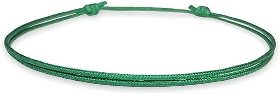Green cord bracelet