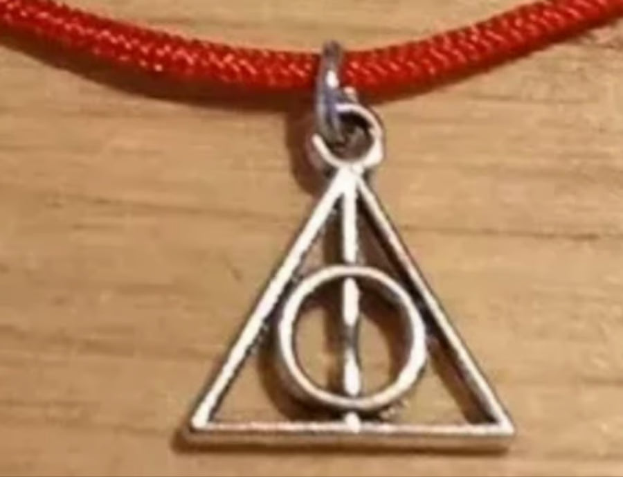 red cord Harry Potter bracelet 2