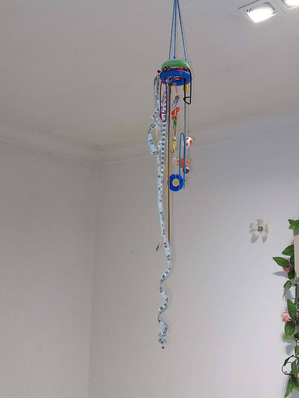 Hanging home decoration/knitting mobile/knitting hanging mobile