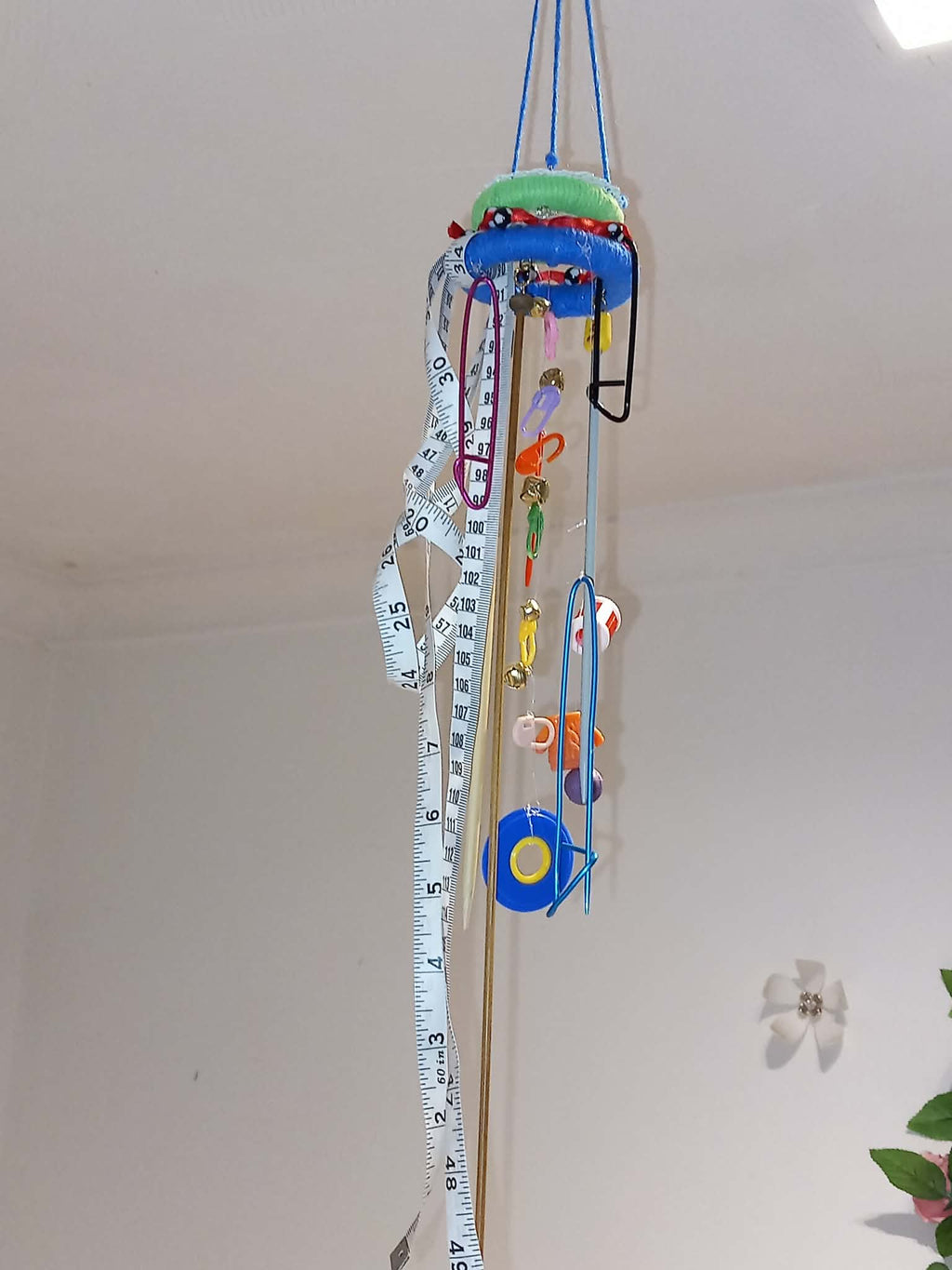 Hanging home decoration/knitting mobile/knitting hanging mobile