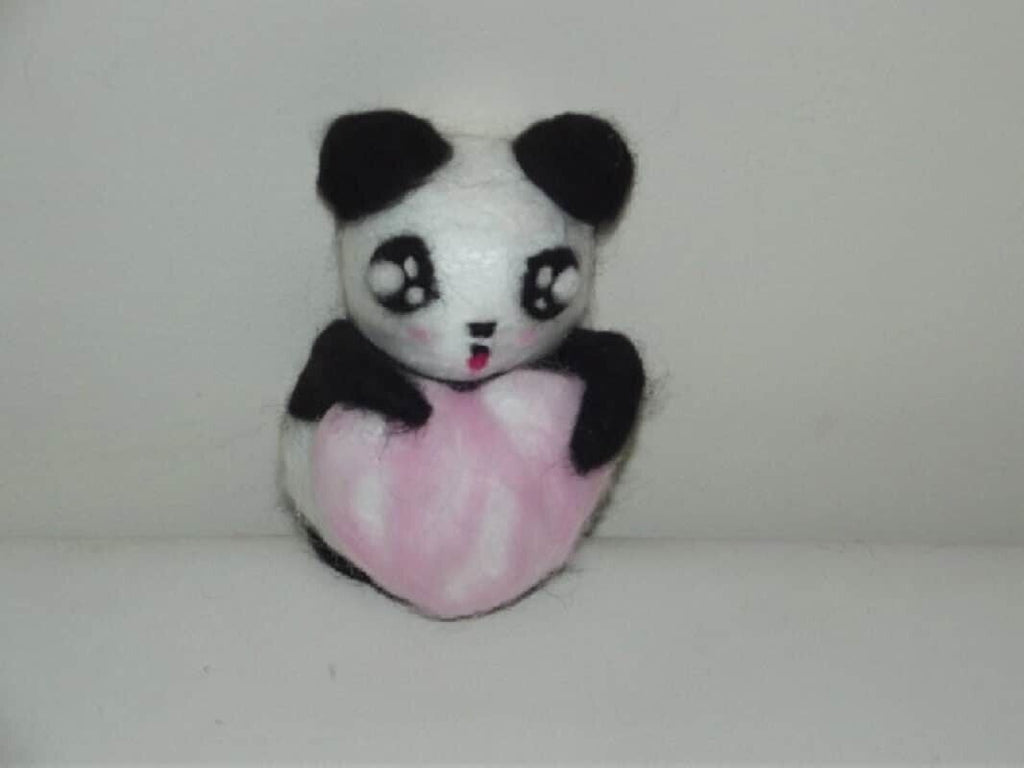Panda needle felt 5