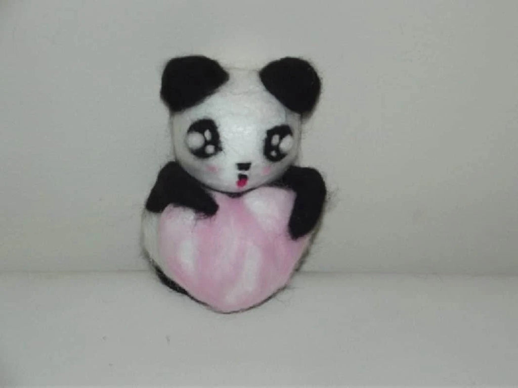 Panda needle felt