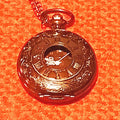 Necklace watch closed view