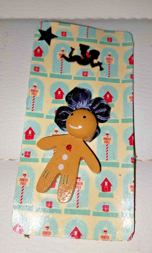 Gingerbread Man bookmark #1