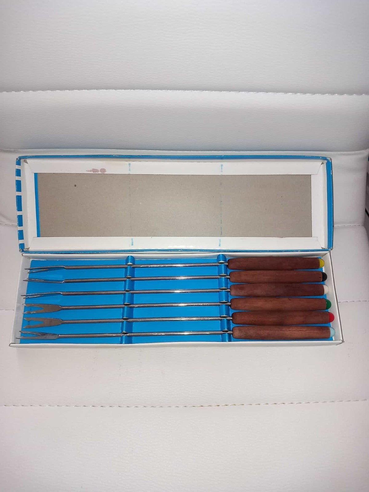 Original vintage fondue forks