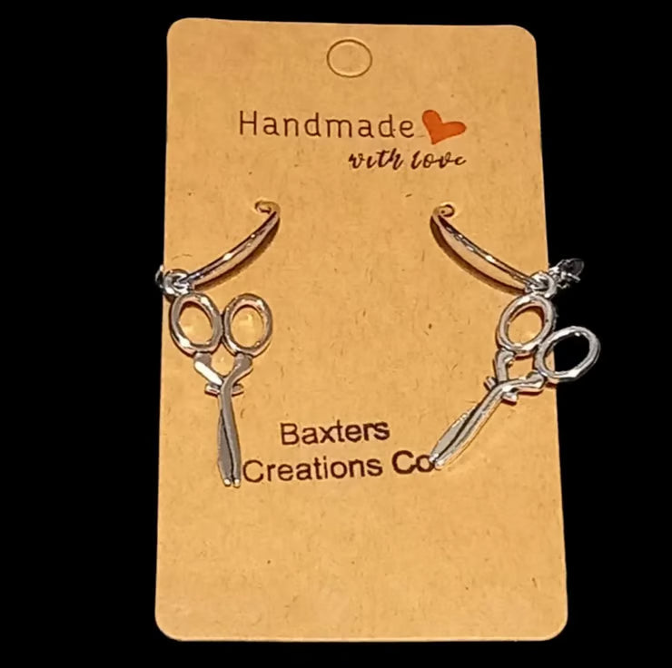 Scissor earrings