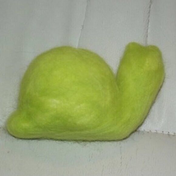 snail needle felt 2